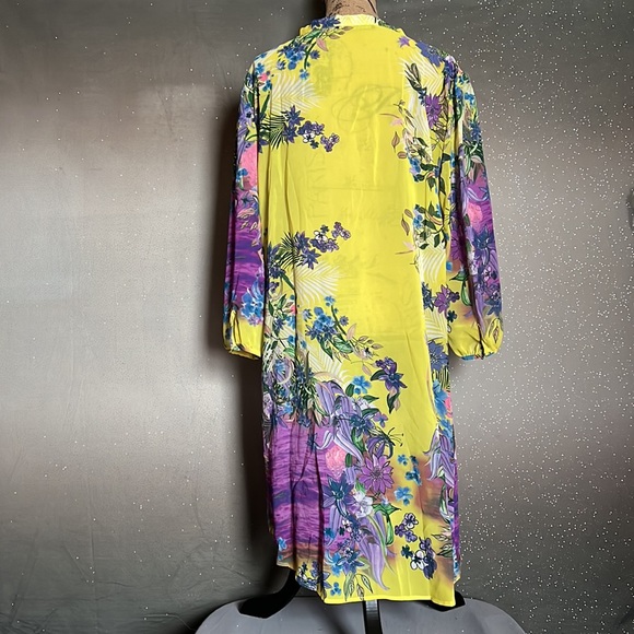 Ice Silk Sheer Tunic Top 2XL - Picture 4 of 7